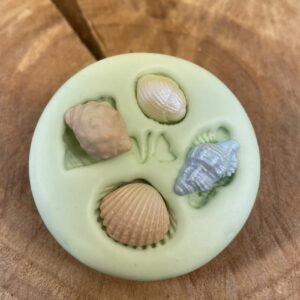 Molde de silicone Conchinhas
