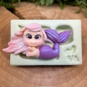 Molde de silicone Sereia 3