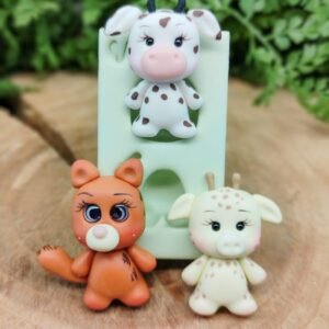 Molde de silicone Fofucho 3