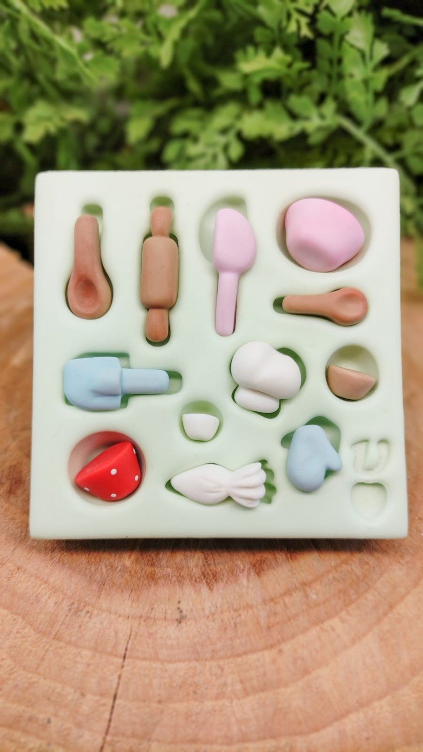 Molde de silicone Mini Confeitaria