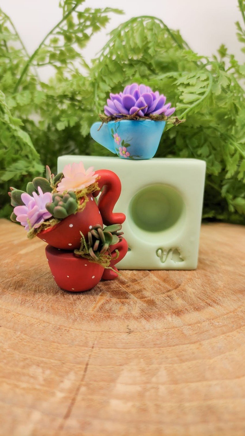 Molde de silicone Cafezin
