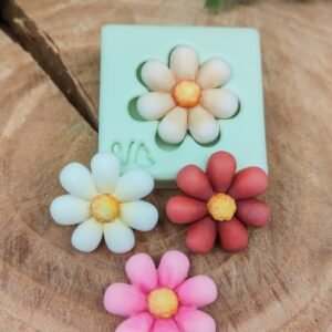 Molde de silicone Flor Thay M