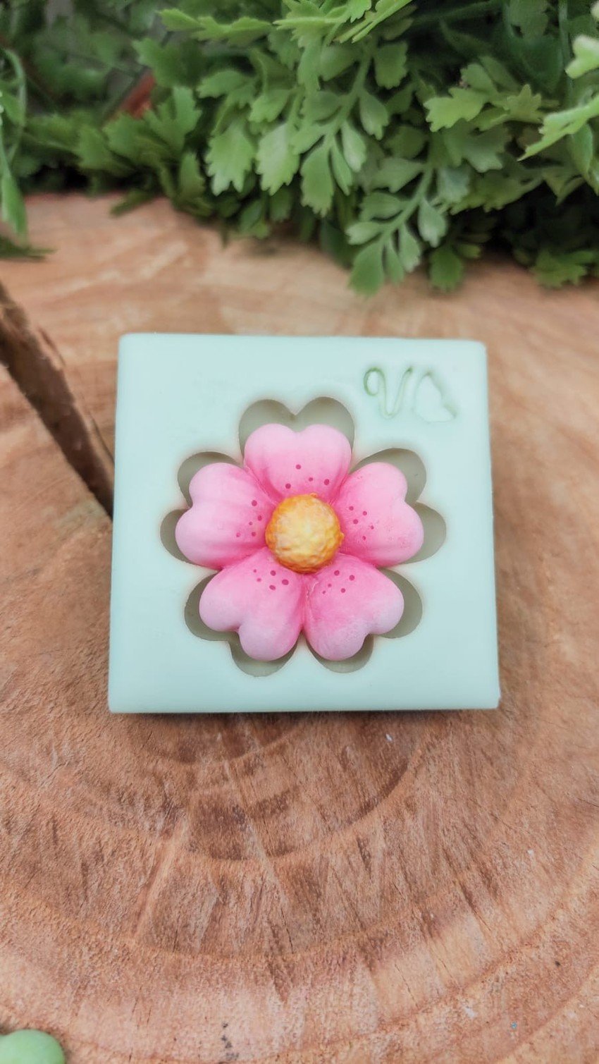 Molde de silicone Flor Vanessa