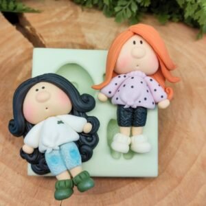 Molde de silicone Boneca