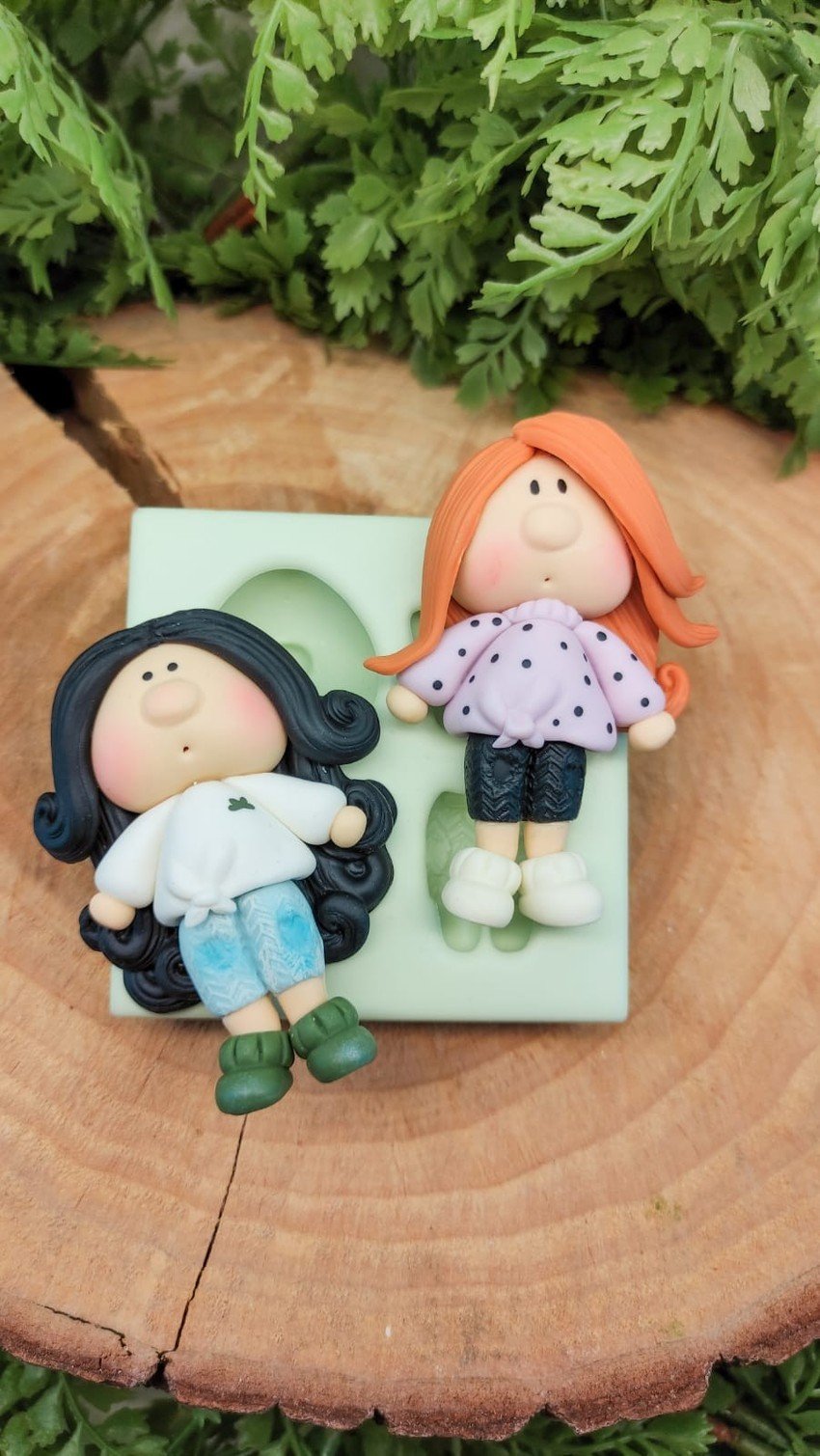 Molde de silicone Boneca