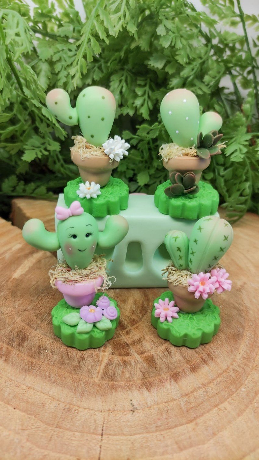 Molde de Silicone Cactos