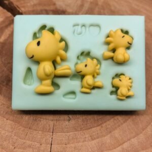 Molde de Silicone Passarinhos