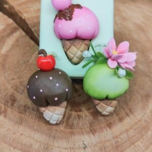 Molde de Silicone Sorvetinho