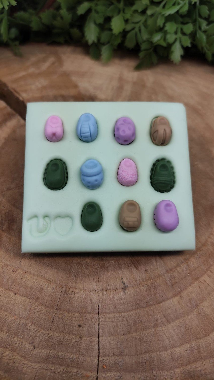 Molde de Silicone Sapatinhos 2