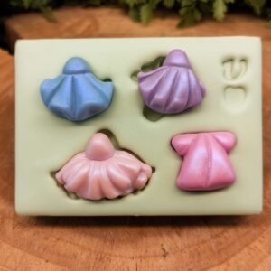 Molde de Silicone Vestidinhos 2