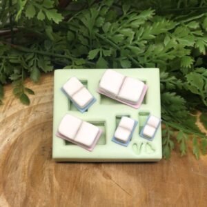 Molde de Silicone Livrinhos