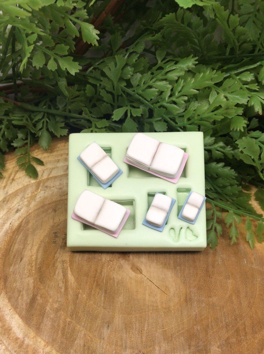 Molde de Silicone Livrinhos