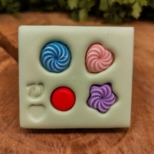 Molde de Silicone Balinhas
