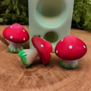 Molde de Silicone Cogumelo M