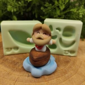 Molde de Silicone Barco de Jesus