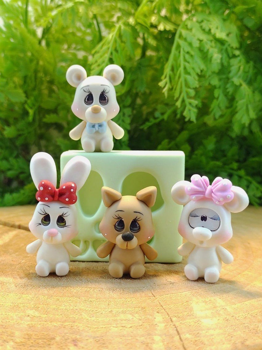 Molde de Silicone Fofucho