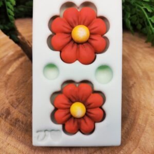 Molde de Silicone Flor Luna M