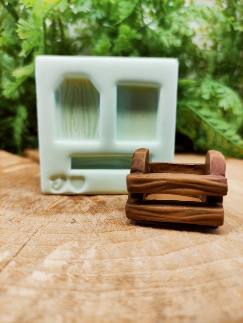 Molde de Silicone Caixote