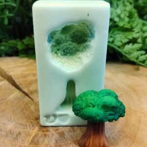 Molde de Silicone Mini Árvore