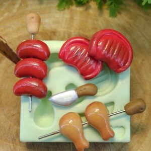 Molde de Silicone Churrasco