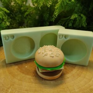Molde de Silicone Hambúrguer PG