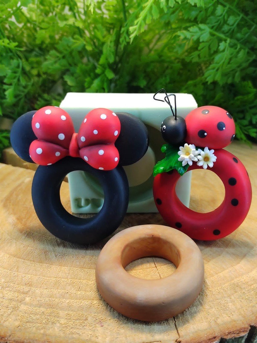 Molde de Silicone Argola PG