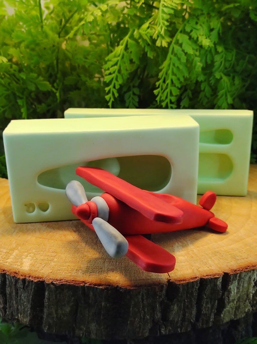 Molde de Silicone Avião