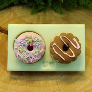 Molde de Silicone Donuts G