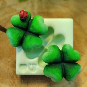 Molde de Silicone Trevo 4 Folhas