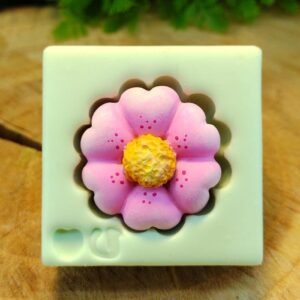 Molde de Silicone Flor de Verão 1