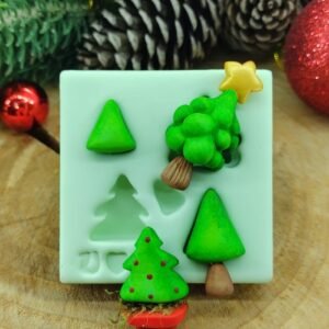 Molde Mini Pinheirinhos
