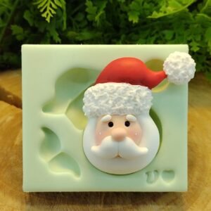 Molde de Silicone Rosto Noel