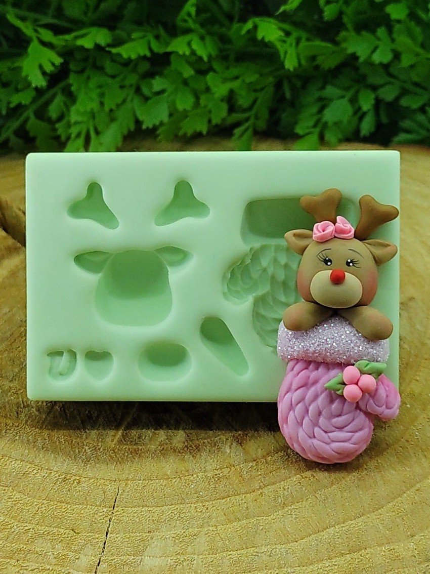 Molde Luva Cute