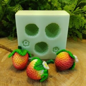 Molde de Silicone Morango