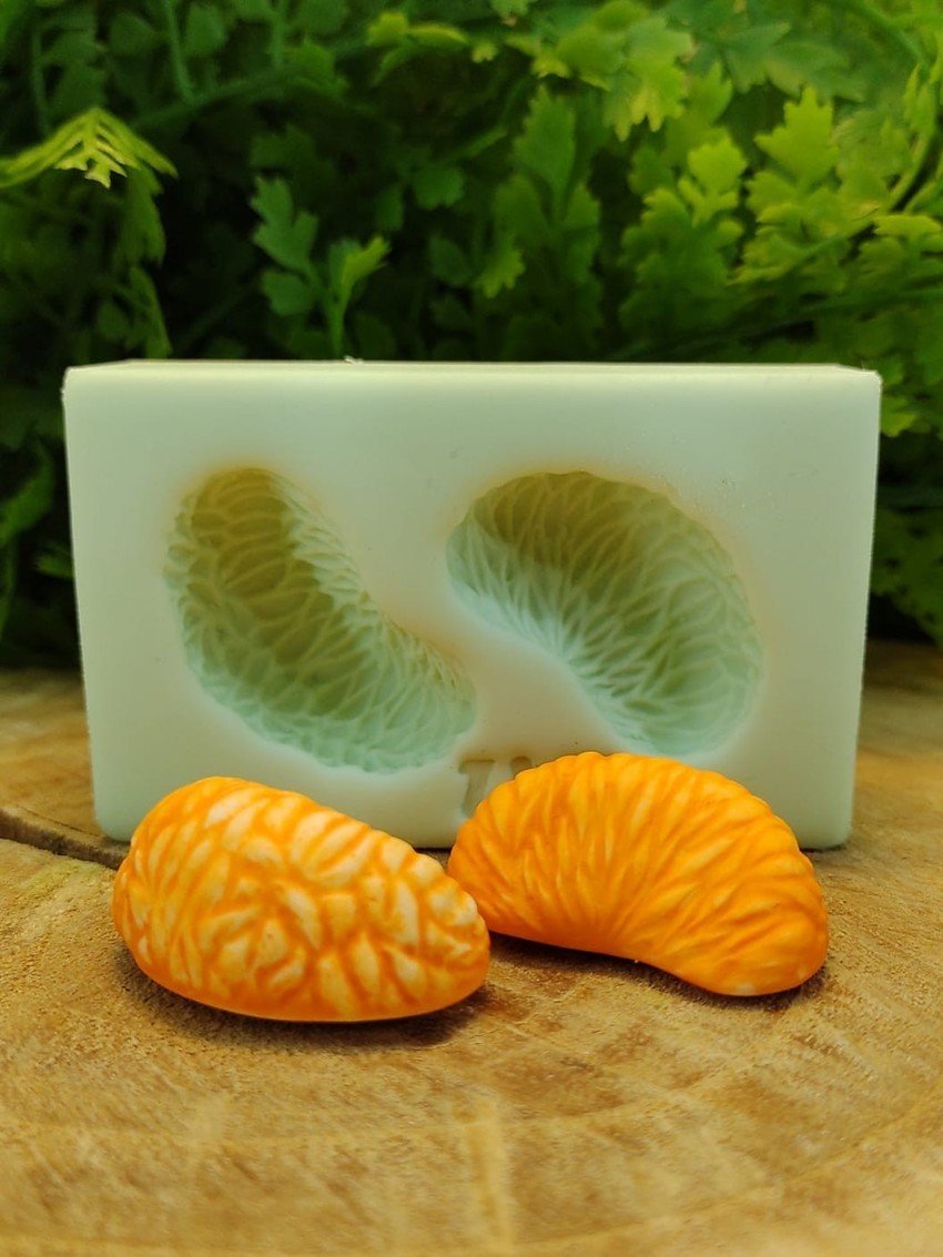 Molde de Silicone Tangerina