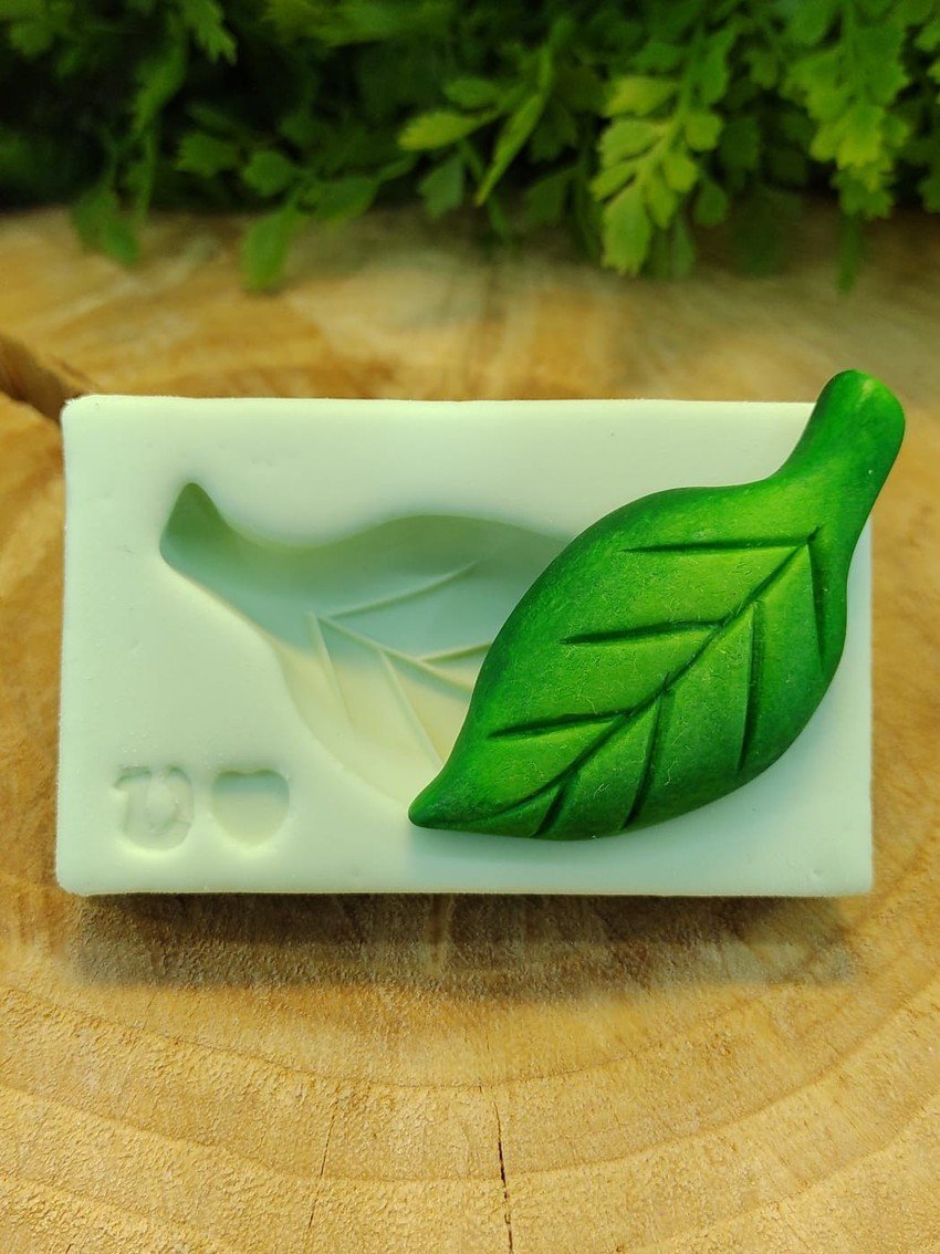 Molde de Silicone Base Folha