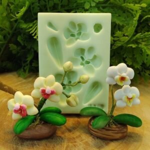 Molde de Silicone Orquídeas
