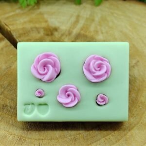 Molde de Silicone Rosinhas