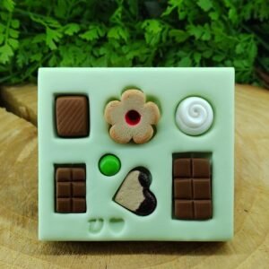 Molde de Silicone Biscoito 4