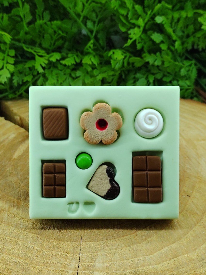 Molde de Silicone Biscoito 4