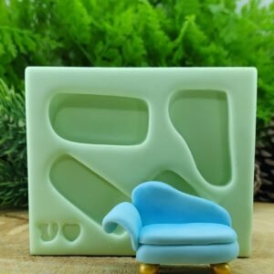 Molde De Silicone Divã