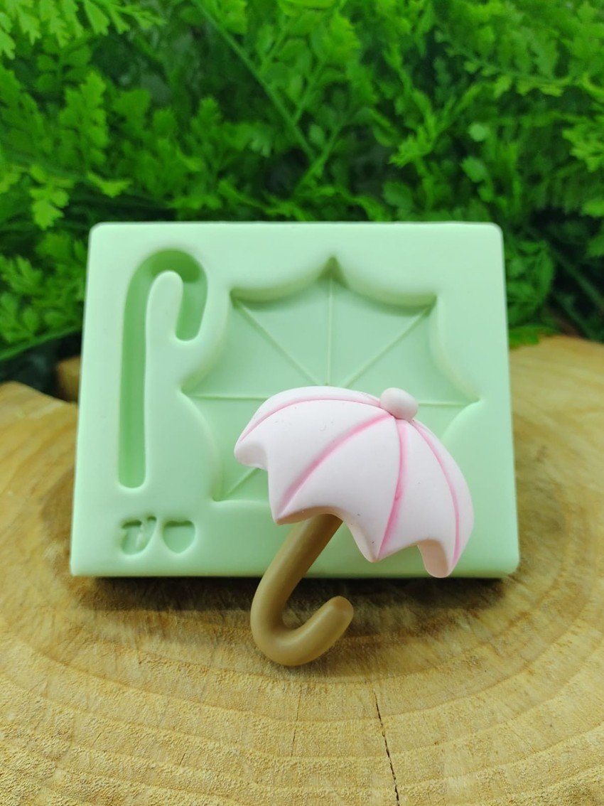 Molde De Silicone Guarda-chuva Aberto M