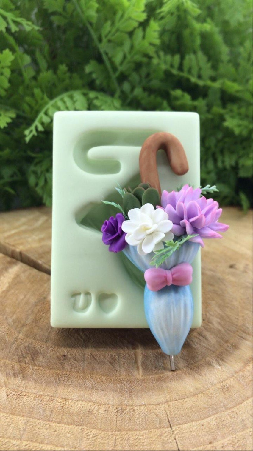 Molde De Silicone Guarda-Chuva G