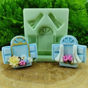 Molde de Silicone Janelinha
