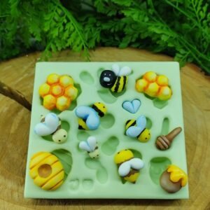 Molde De Silicone Abelhinhas