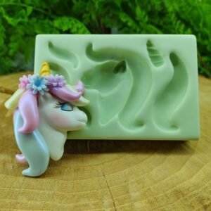 Molde de Silicone Unicórnio