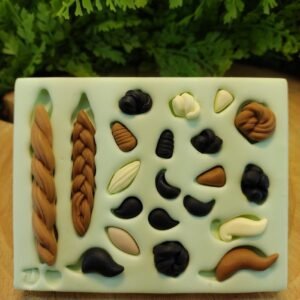 Molde de Silicone Cabelinhos 8