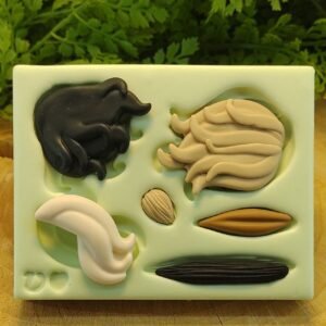 Molde de Silicone Cabelinhos 10