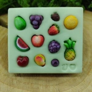 Molde de Silicone Frutinhas