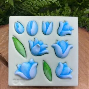Molde de Silicone Tulipas